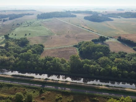 Bureau County, Illinois 42.5 Acres of Land for Sale with Cabin