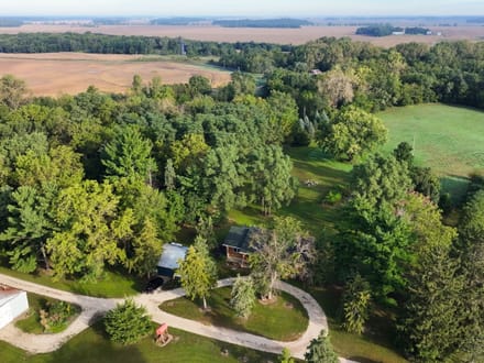Bureau County, Illinois 42.5 Acres of Land for Sale with Cabin