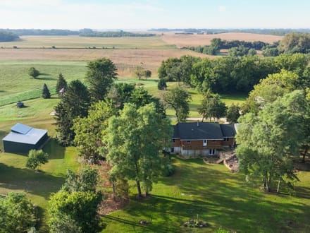 Bureau County, Illinois 42.5 Acres of Land for Sale with Cabin