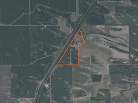 Bureau County, Illinois 42.5 Acres of Land for Sale with Cabin