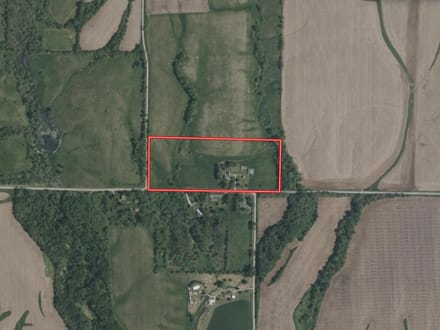 Mercer County, Illinois 15 Acres of Land for Sale with Home