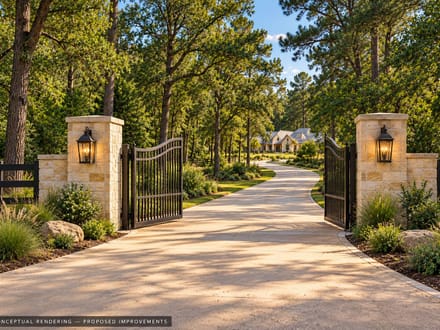 33 +/- Secluded Wooded Acres - Approx 15 miles from The Woodlands TX