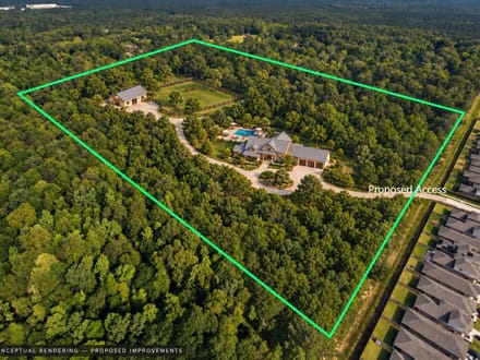 33 +/- Secluded Wooded Acres - Approx 15 miles from The Woodlands TX