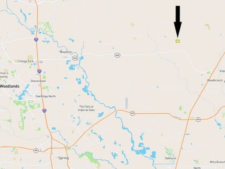 33 +/- Secluded Wooded Acres - Approx 15 miles from The Woodlands TX
