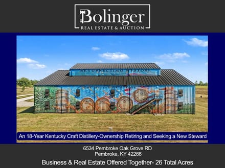DISTILLERY BUSINESS & REAL ESTATE AUCTION