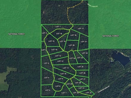 000 Coldwater Creek Road (Bundle F-10,11,12,13) Womack, MO-Ste. Genevieve Co. 32.49 +/- Acres