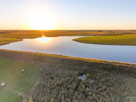 Prairie Lake of the Flint Hills 