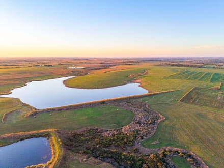 Prairie Lake of the Flint Hills 