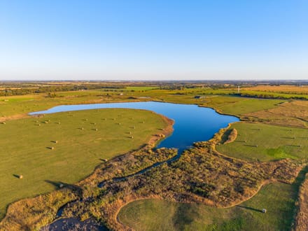 Prairie Lake of the Flint Hills 