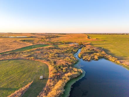 Prairie Lake of the Flint Hills 
