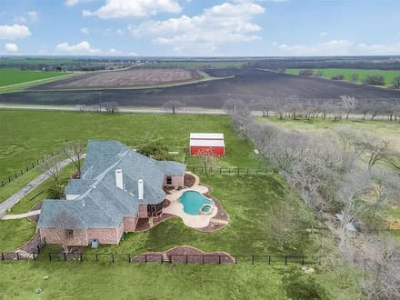 4 acres with home Celina 