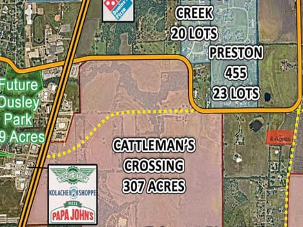 4 acres with home Celina 