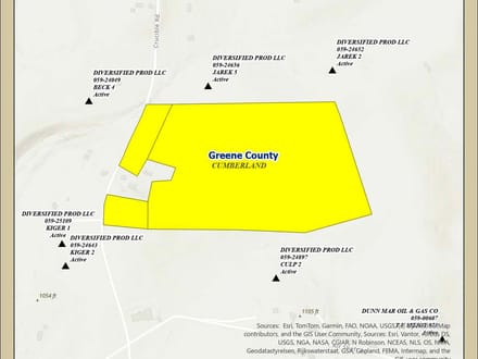 Greene County – 52+/- Acres of Unleased Oil, Gas & Mineral Rights