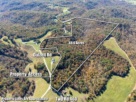 Dalzell Rd - 68 Acres