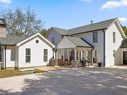 Step into a remarkable blend of historic charm and modern luxury at 986 Ketner Mill Lane.
