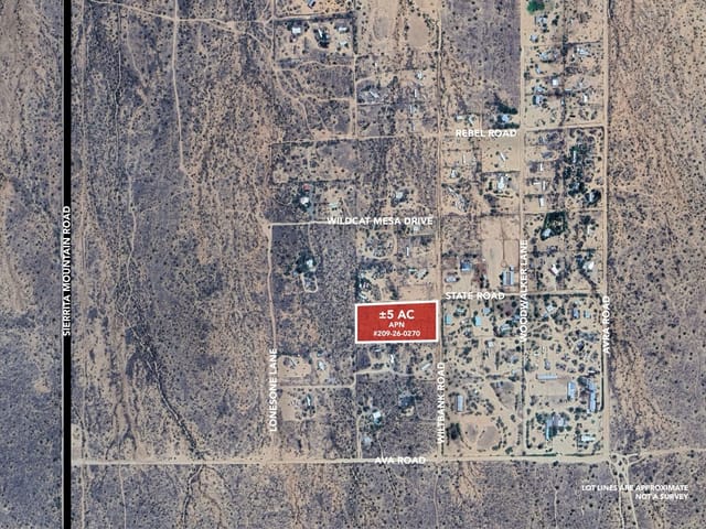 5.01 Acres, W State Rd., Tucson, AZ