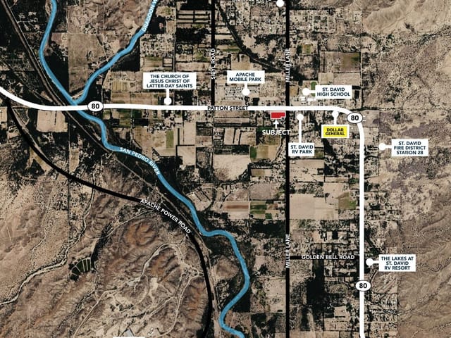 3.36 Acres, 39 W Patton Street, St. David, AZ