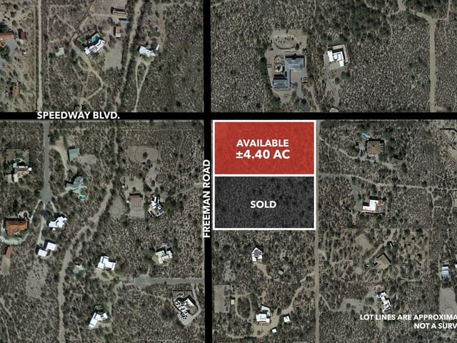 4.3 Acres, E Speedway, Tucson, AZ