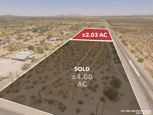 2.03 Acres, 12505 N Trico Road, Marana, AZ