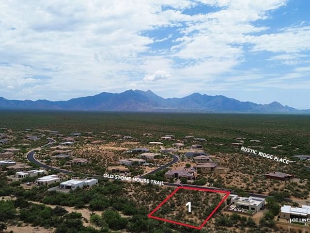 ±0.65 AC Rare Custom Home Lot in Stone House