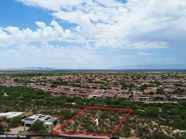 ±0.65 AC Rare Custom Home Lot in Stone House