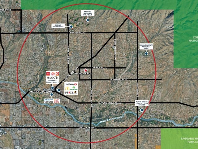 5 AC E. Kleindale Road -, Tucson, AZ 85749