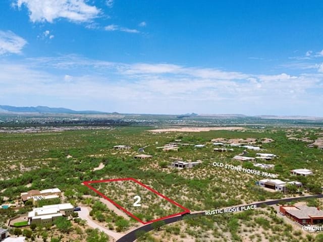 ±1.15 AC Rare Custom Home Lot in Stone House