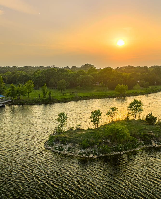 Goose Lake Ranch | 10 Acre Lake Loaded with Wildlife + Ranch House