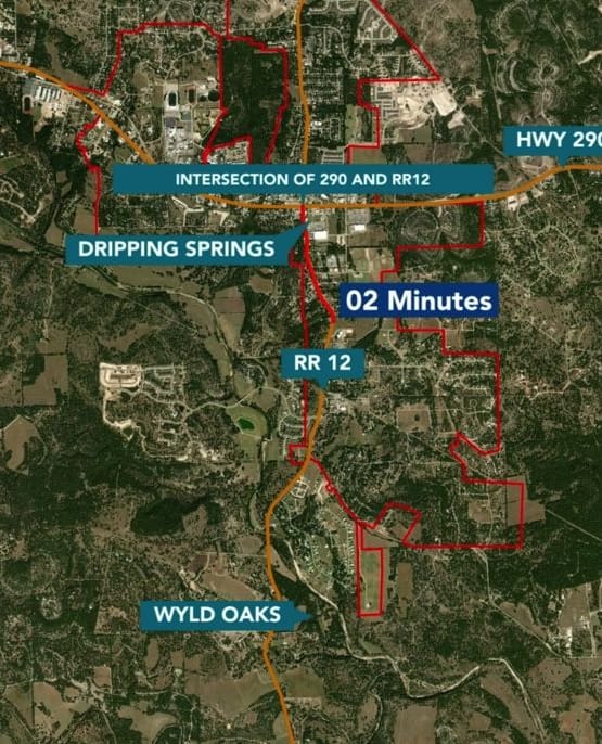 Wyld Oaks Ranch | 57ACs | 3300' RR12 Frontage