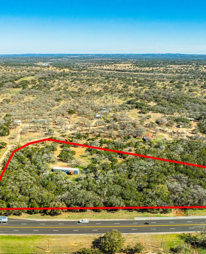 104 Ridge Drive, Johnson City, Texas - 5.43 Acres with house