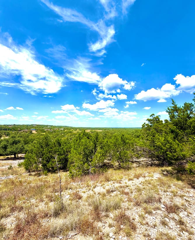 1.4 acres w miles of HILL COUNTRY views