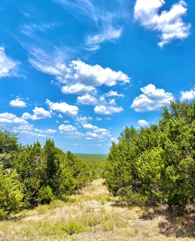 1.4 acres w miles of HILL COUNTRY views