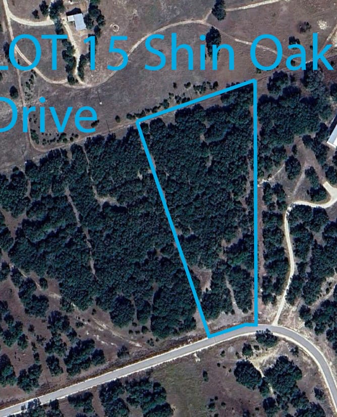Five Hill Country Acre SouthWest of Lampasas