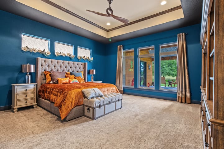 4 Welch Ranch, mature oak trees, hardwood trees, ponds, native grasses, electric, Main House, Barndominium, shop