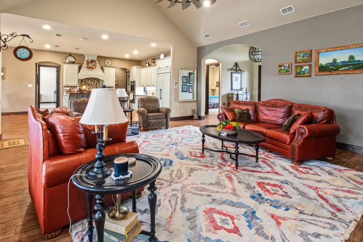4 Welch Ranch, mature oak trees, hardwood trees, ponds, native grasses, electric, Main House, Barndominium, shop