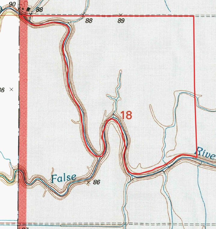 Sharkey 256 11 Topo Map