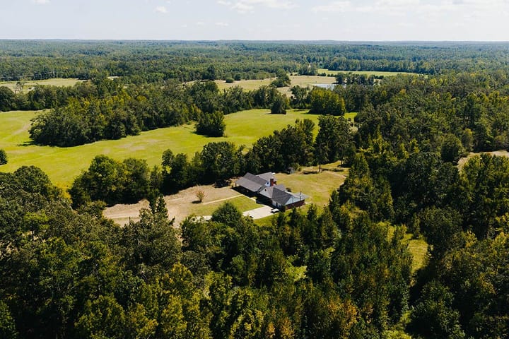 2 Drone View Of House