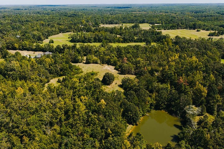 3 Drone View Of House