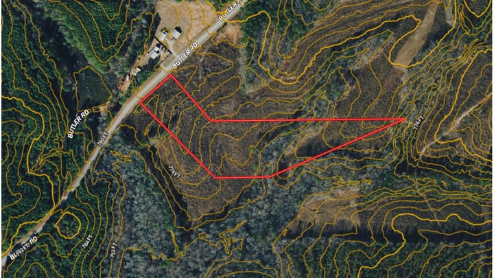 Tract 4 Butler Rd Topo