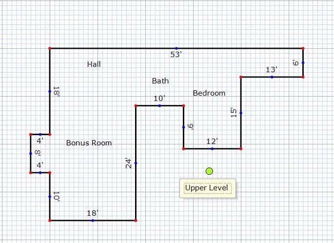 Floorplan Upper