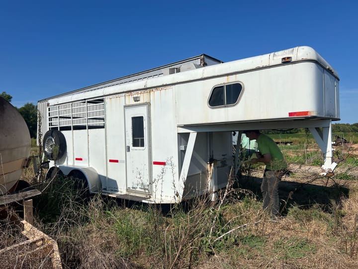 Two Horse Trailer Gooseneck 1 