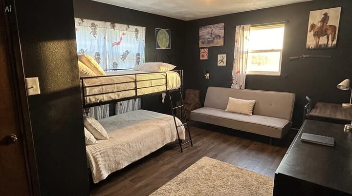 Bunk Bedroom Cleanedddd0