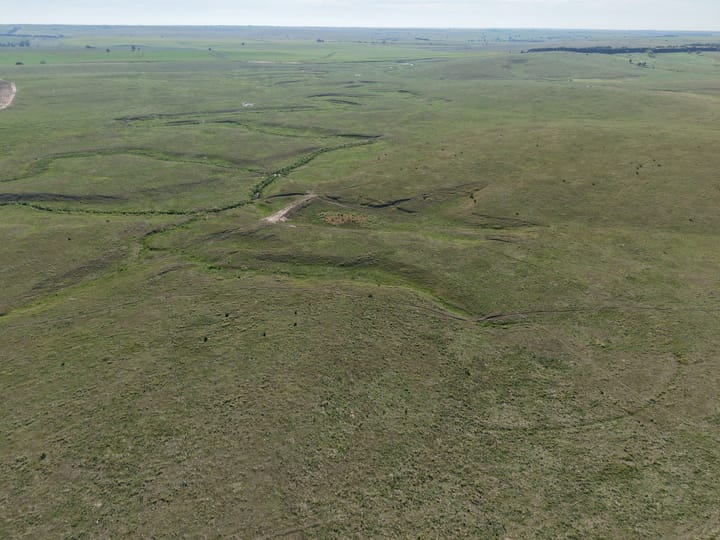 Rolling Prairie Natural Drainage Contours Land Nebraska Stevens Dawson County Nebraska 477 Stevens Dawson County
