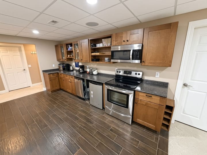 Basement Kitchenette Area Nebraska S Buffalo Rd North Platte Nebraska 8184 S Buffalo Rd North Platte