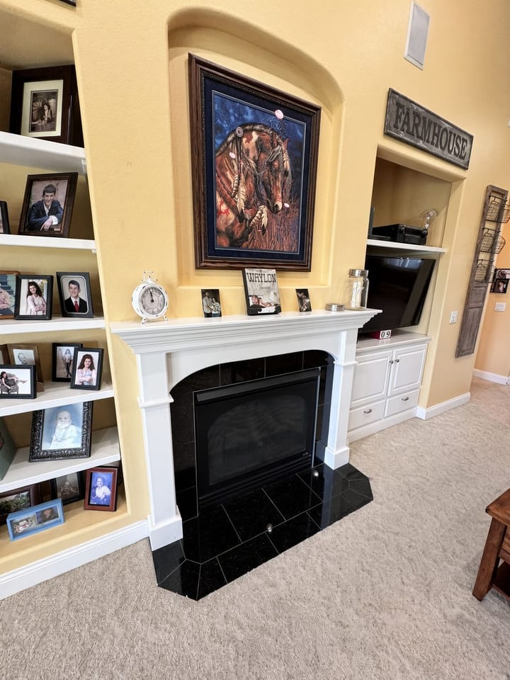 Fireplace With Built In Shelving Nebraska S Buffalo Rd North Platte Nebraska 8184 S Buffalo Rd North Platte