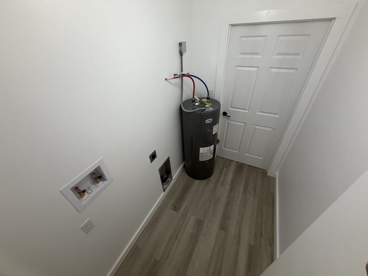 Residential Laundry Area With Water Heater Nebraska E Rd St Paxton Ne Nebraska 612 E 3rd St Paxton Ne