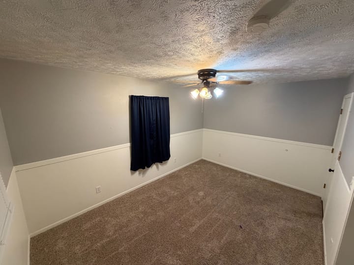 Empty Bedroom With Ceiling Fan Nebraska Rd Street Sutherland Ne Nebraska 1240 3rd Street Sutherland Ne 69165