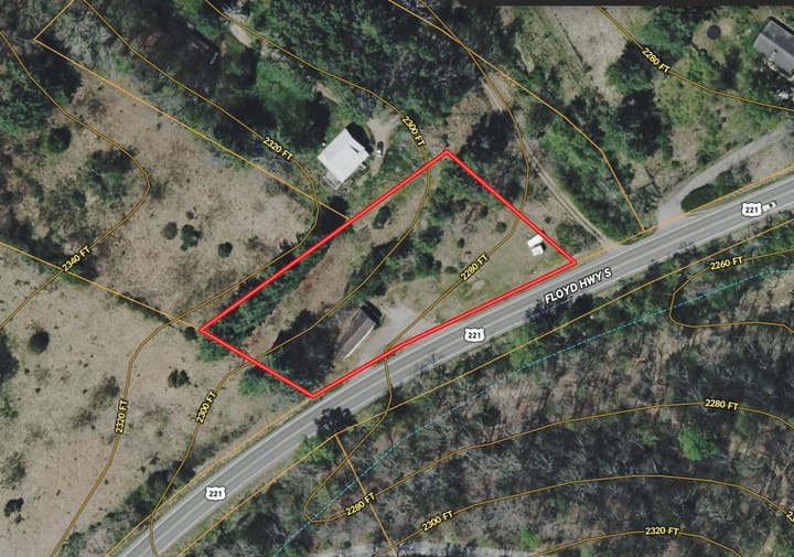 722 Floyd Hwy S Aerial