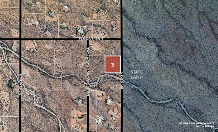 22 Ac Sahuarita Zoom In Lot 3