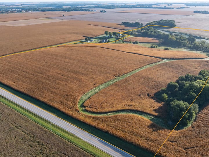 Knox Il 73 Acres Land For Sale Aerial 2